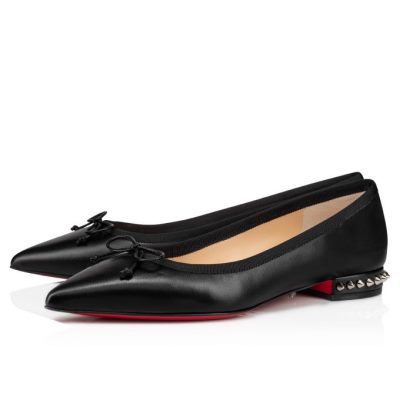 Zapatos Planos Hall Christian Louboutin Mujer - Negros - 1210627C689
